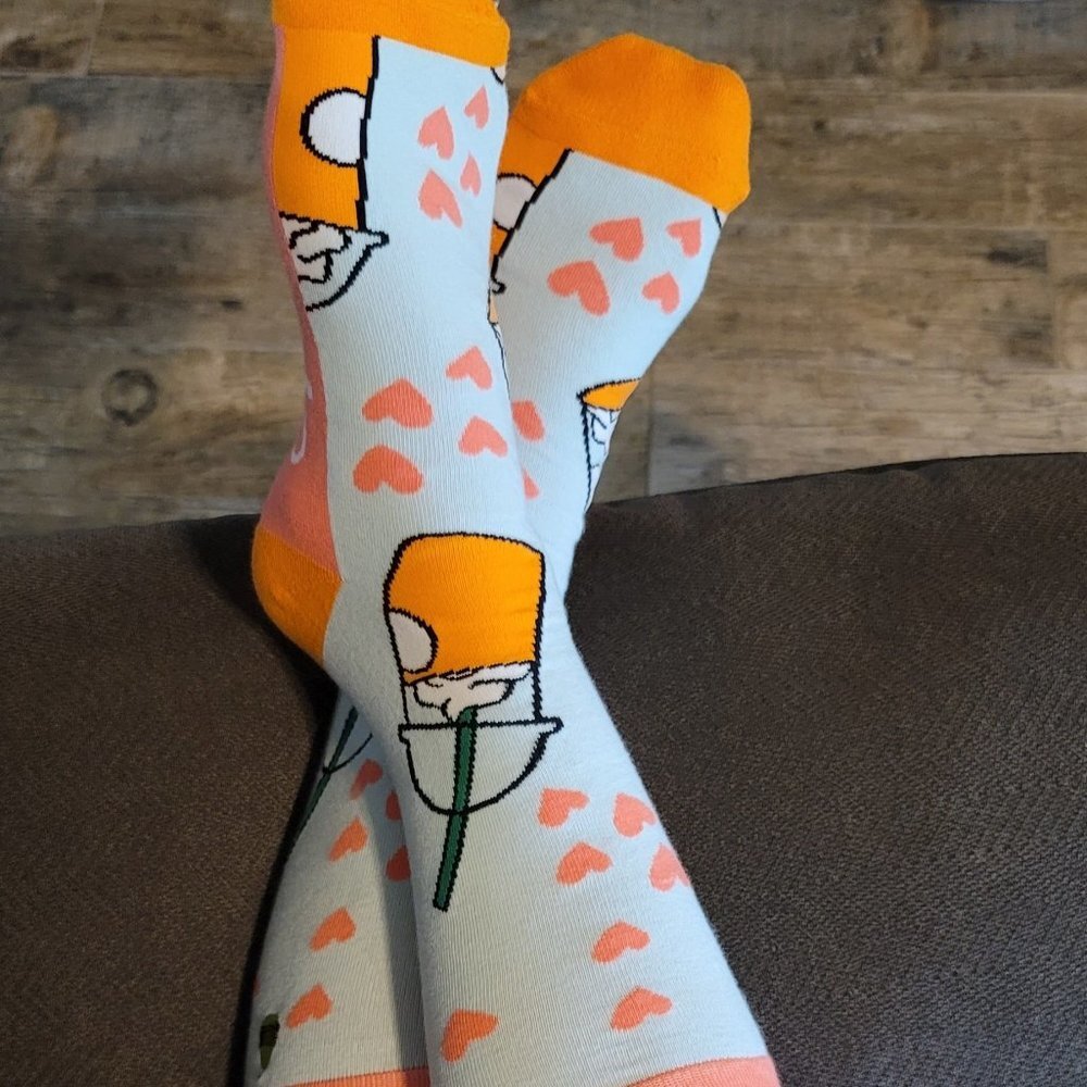 Pumpkin Spice Socks